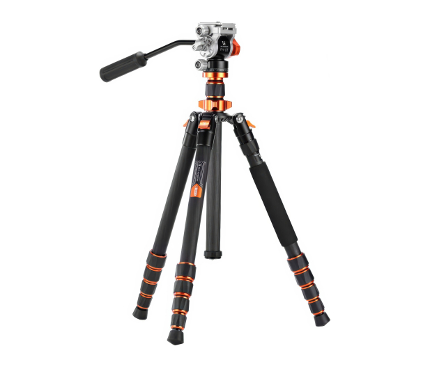 K&F Concept Video O255C4 z głowicą FH-03 - 1550472 - zdjęcie